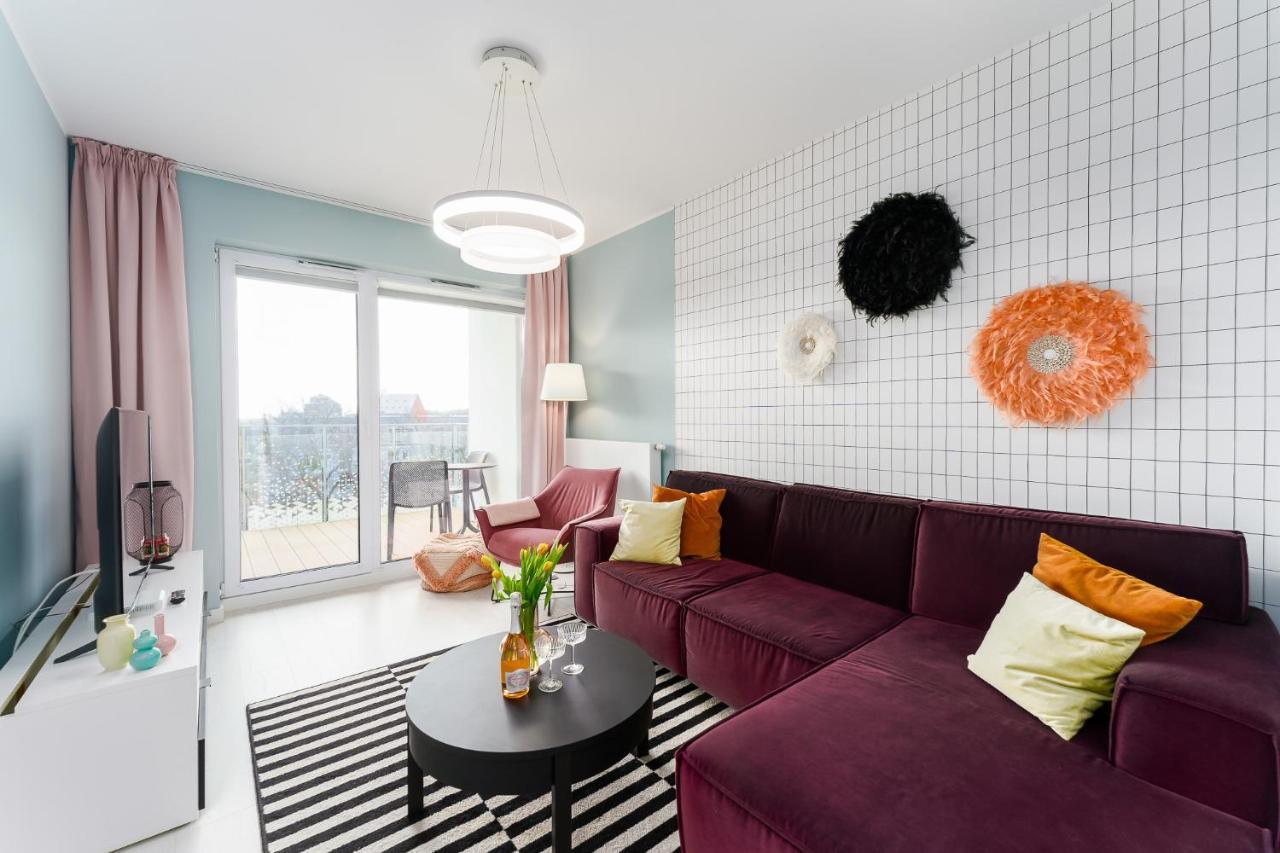 Klif Apartamenty Nadmorskie Tarasy D601 Kołobrzeg Exteriör bild